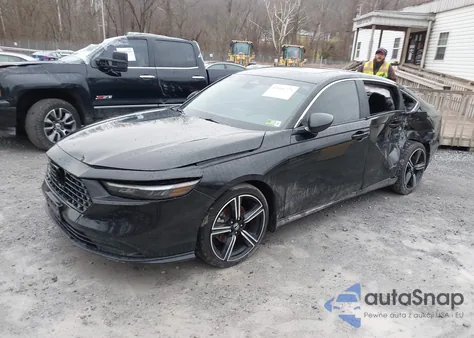 2025 Honda Accord Hybrid Sport из США, поврежденный, VIN 1HGCY2F50SA007677